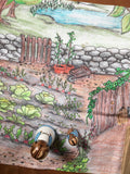 In the Garden Playmat